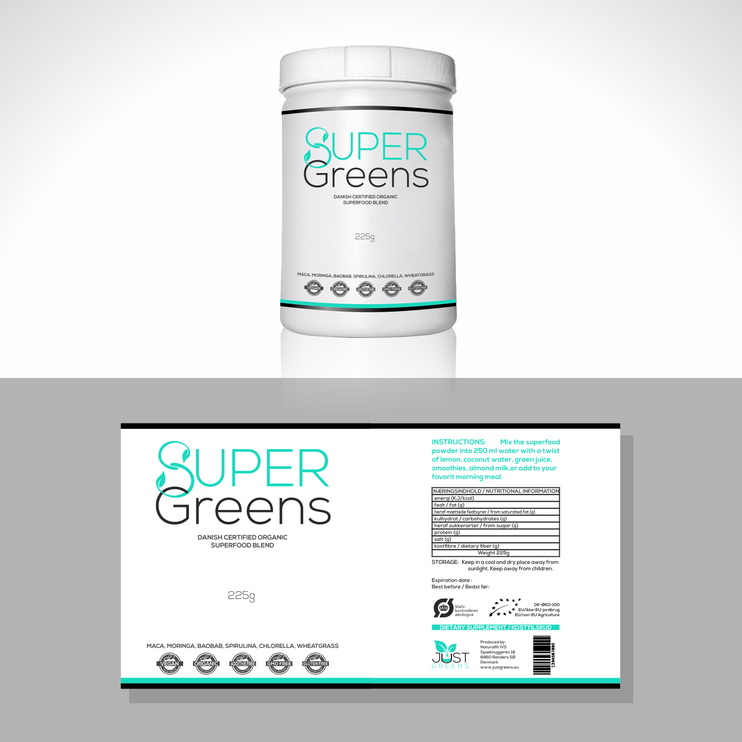 Label Design by kolevvp for Naturalfit IVS | Design #14961786