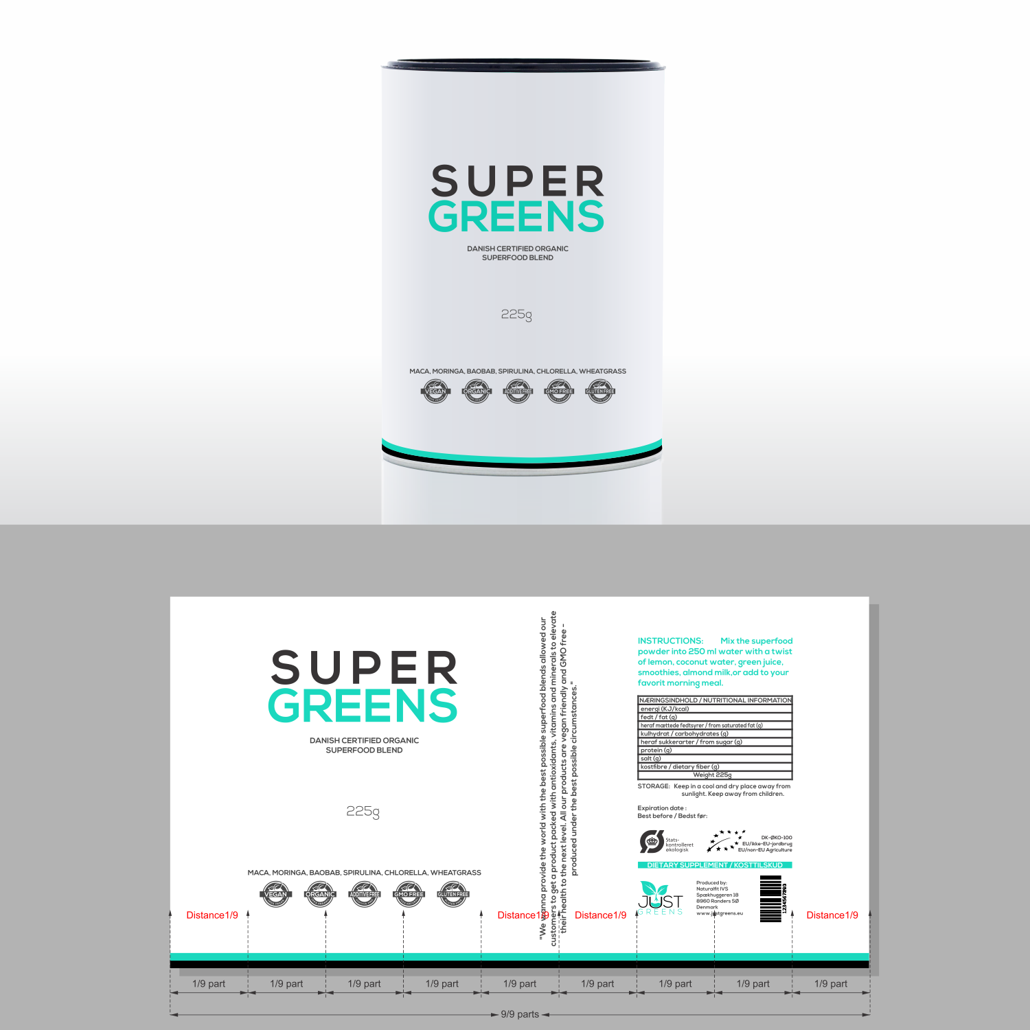Label Design by kolevvp for Naturalfit IVS | Design #14965994