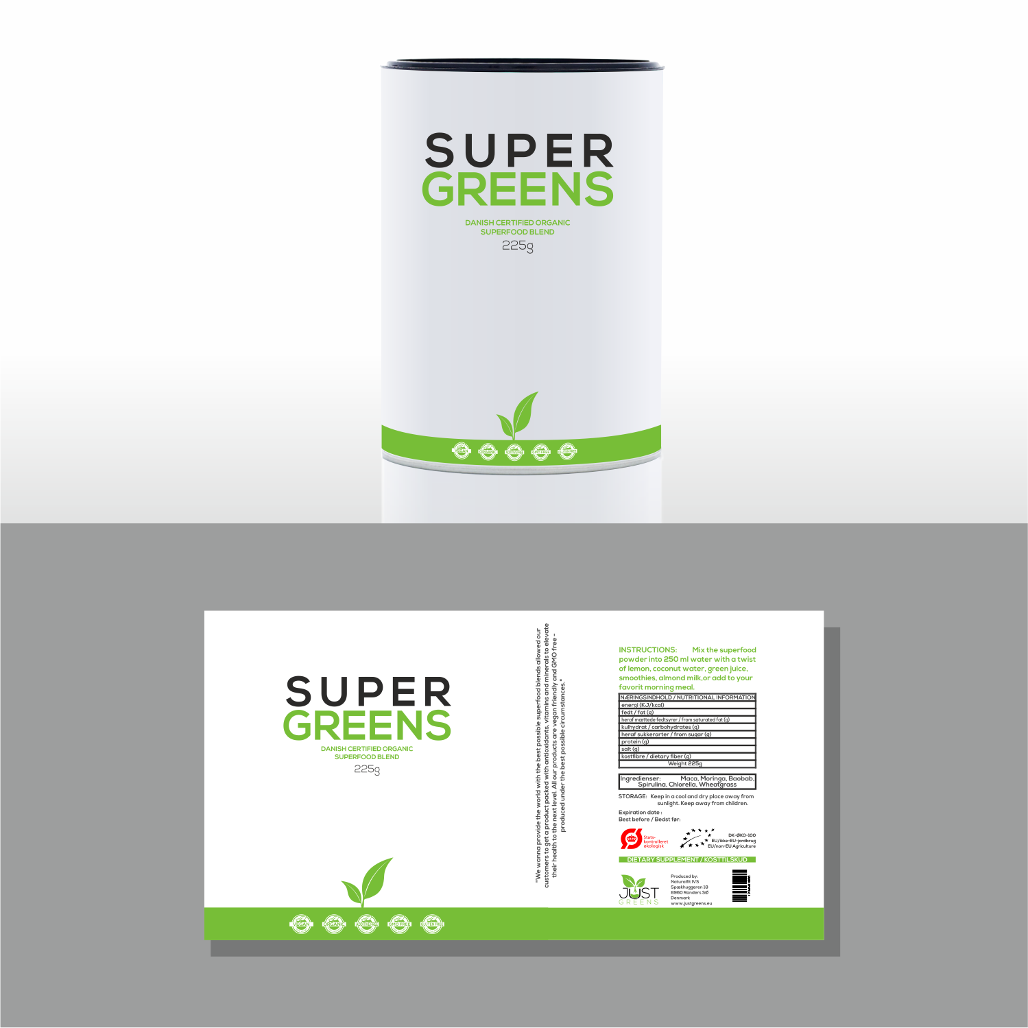 Label Design by kolevvp for Naturalfit IVS | Design #15040682