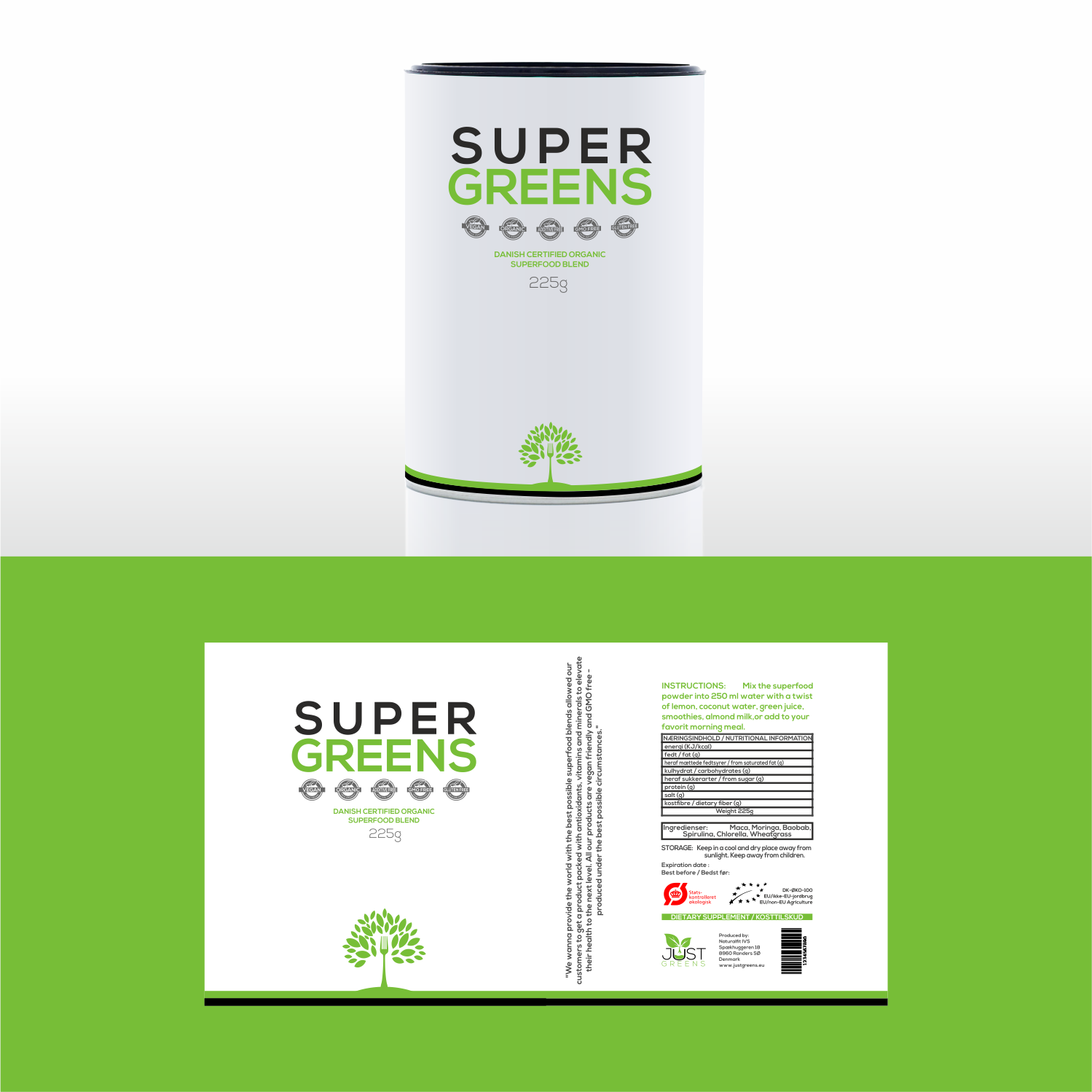 Label Design by kolevvp for Naturalfit IVS | Design #15040683
