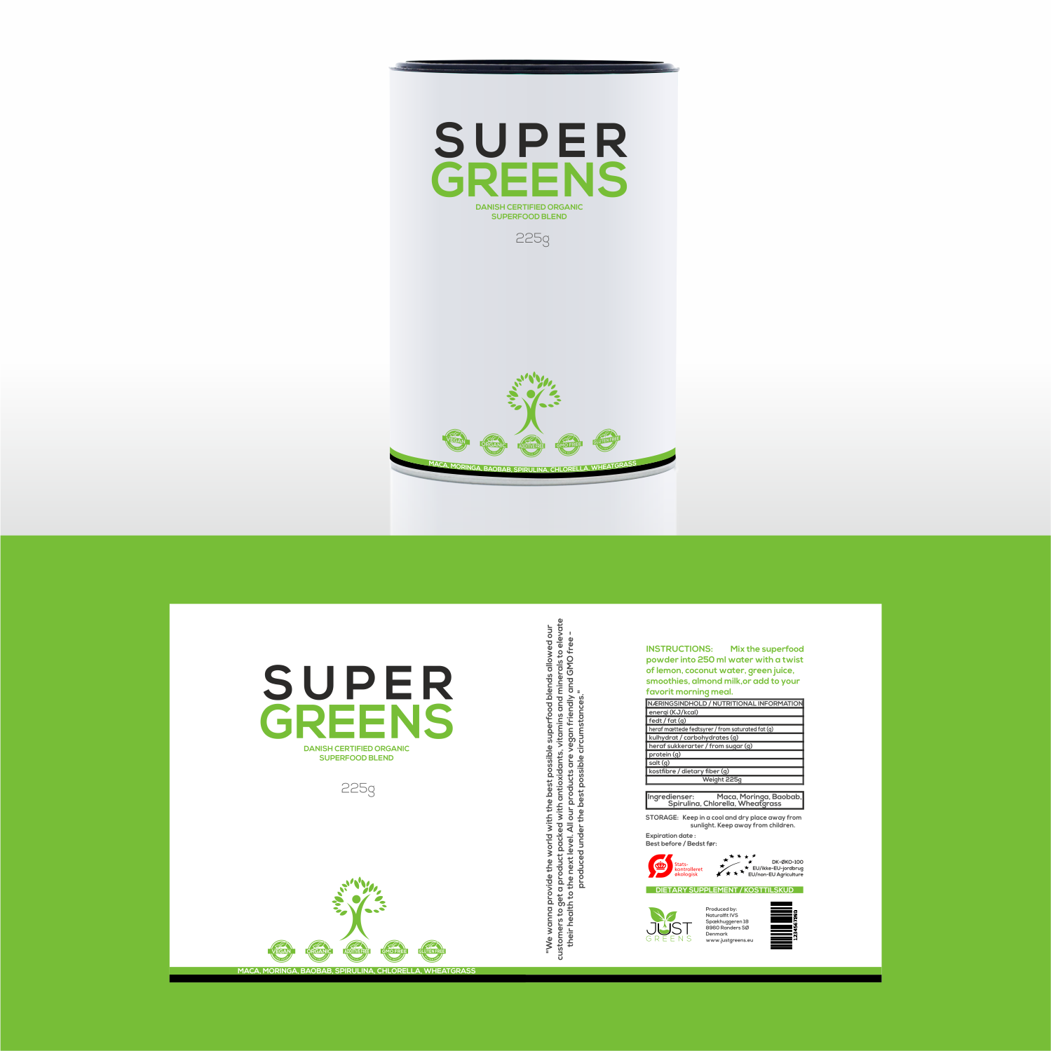 Label Design by kolevvp for Naturalfit IVS | Design #15041723