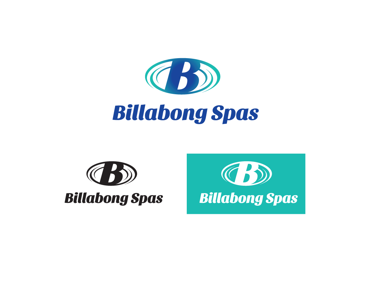 Logo Design by Buck Tornado for Billabong Spas | Design #14849001