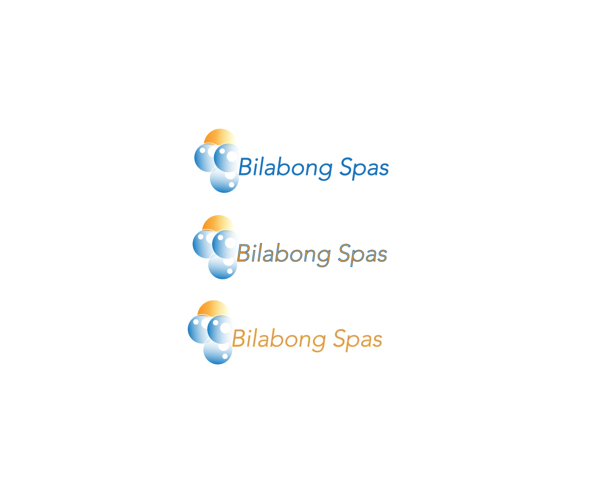 Logo Design by Moonley for Billabong Spas | Design #14858451