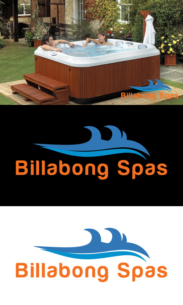 Logo Design by king solangi for Billabong Spas | Design #14829548