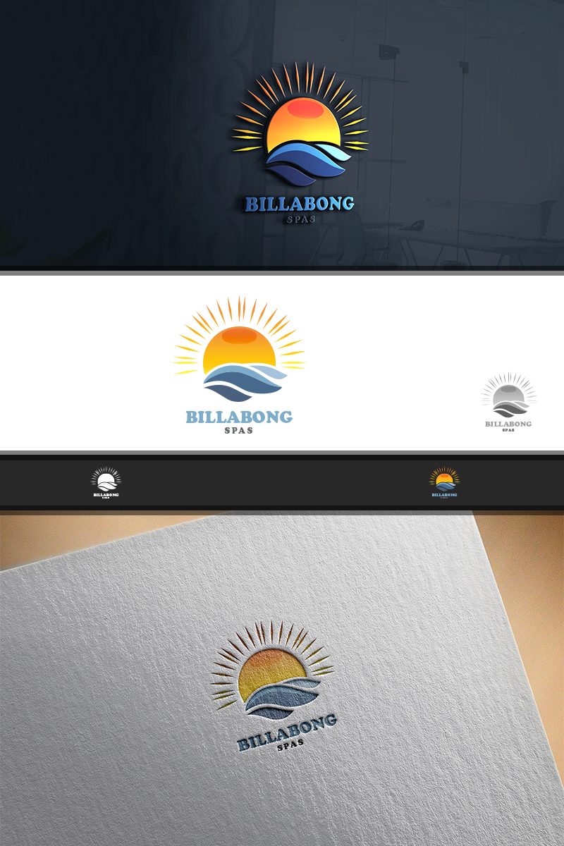 Logo Design by Artist BD for Billabong Spas | Design #14854060