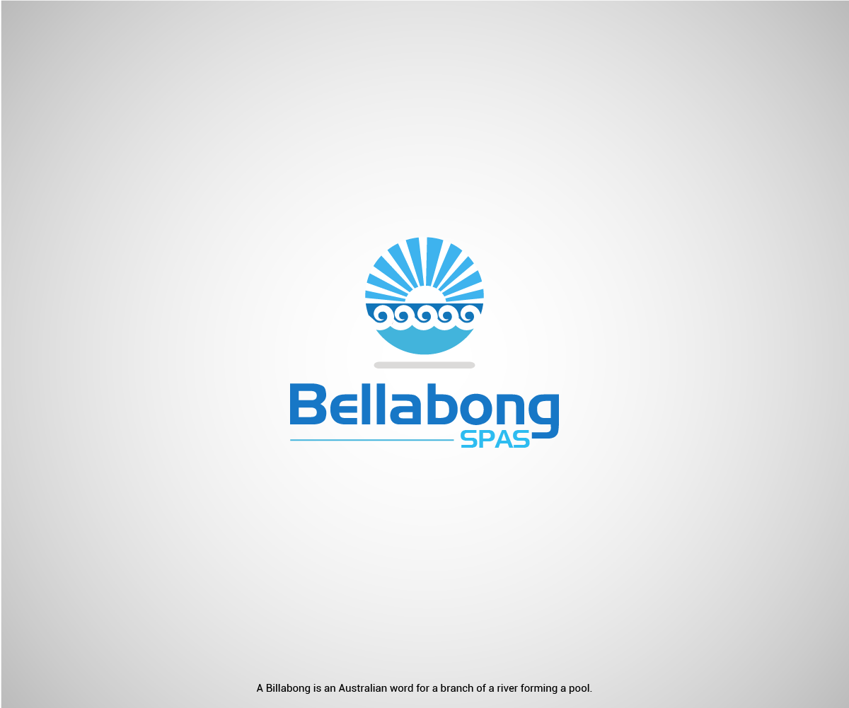 Logo Design by Farooq Zahid for Billabong Spas | Design #14846799
