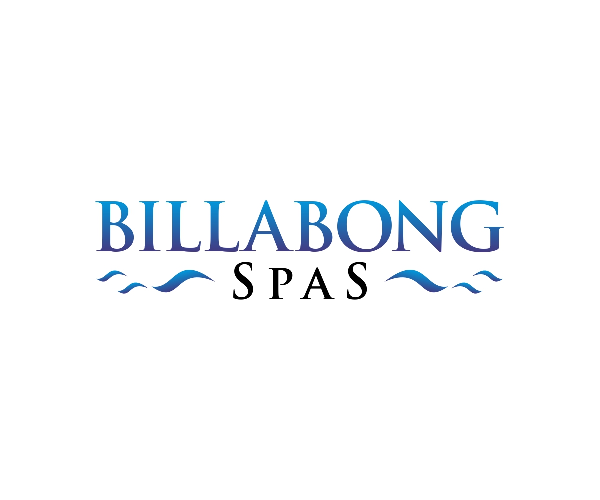 Logo Design by nilshinde for Billabong Spas | Design #14874638