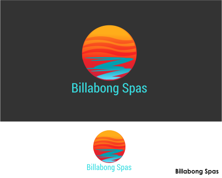 Logo Design by erwinDSLMlogo for Billabong Spas | Design #14832790