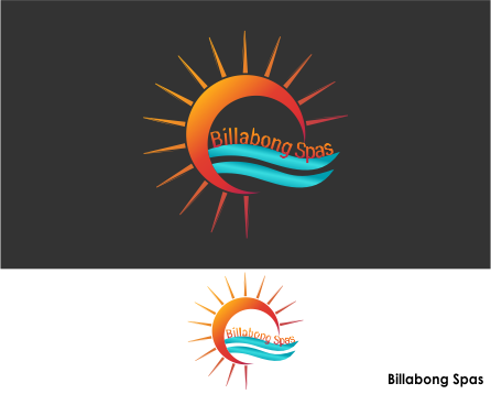 Logo Design by erwinDSLMlogo for Billabong Spas | Design #14832872