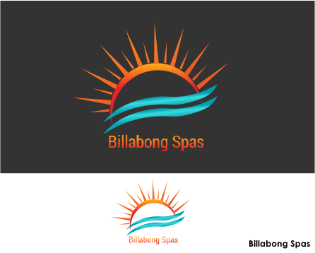 Logo Design by erwinDSLMlogo for Billabong Spas | Design #14840706