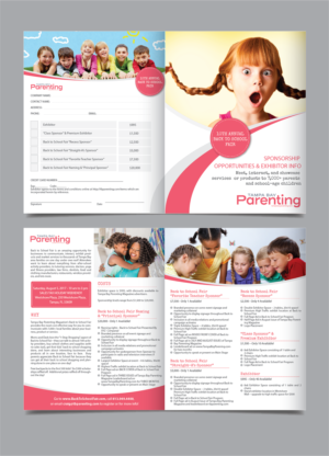 Brochure Design by alex989 for Tampa Bay Parenting Magazine  | Design: #14837492