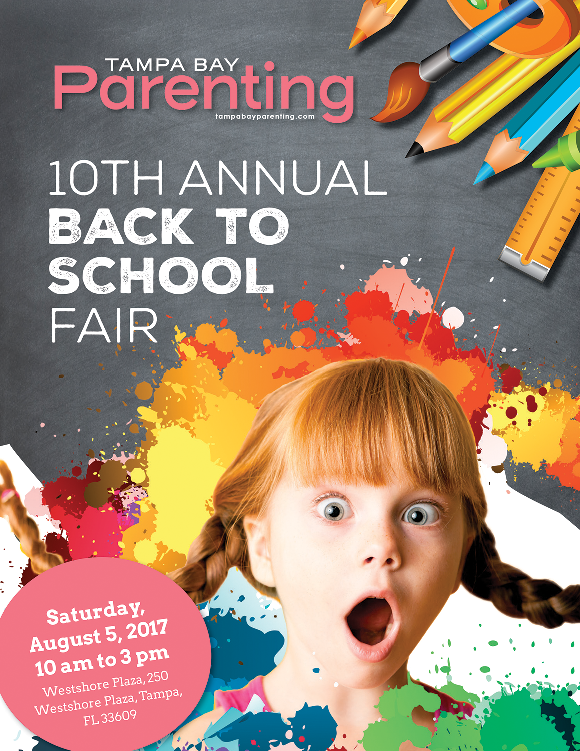 Brochure Design by folker for Tampa Bay Parenting Magazine  | Design #14844200