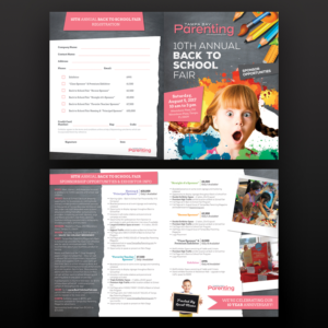 Brochure Design by folker for Tampa Bay Parenting Magazine  | Design: #14858031