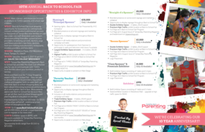 Brochure Design by folker for Tampa Bay Parenting Magazine  | Design: #14871374