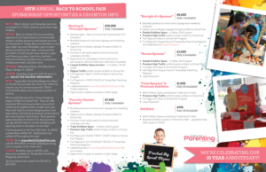 Brochure Design by folker for Tampa Bay Parenting Magazine  | Design: #14886087