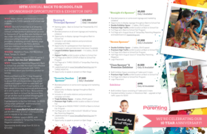 Brochure Design by folker for Tampa Bay Parenting Magazine  | Design: #14894853