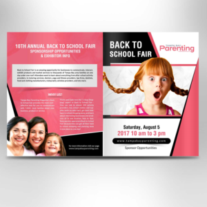 Brochure Design by creative.bugs for Tampa Bay Parenting Magazine  | Design: #14820216