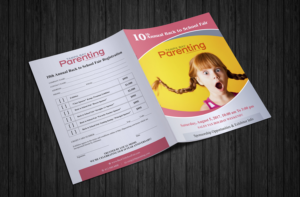 Diseño de Brochure por ecorokerz para Tampa Bay Parenting Magazine  | Diseño #14832489