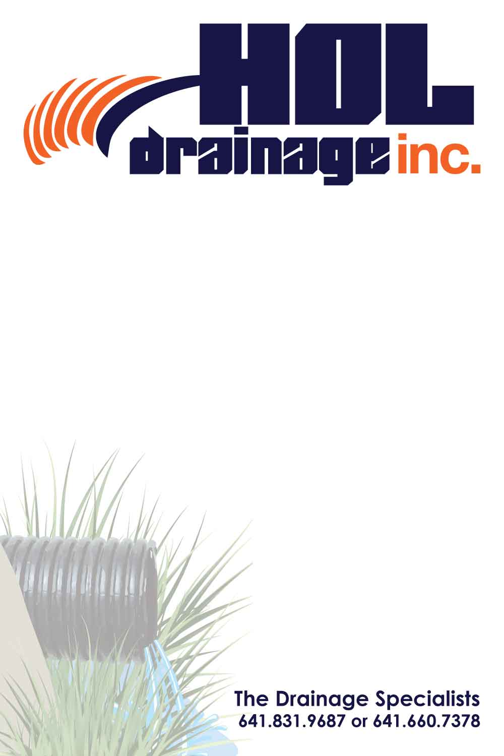 Signage Design by Annie Creative Service for Hol Drainage | Design #14872713