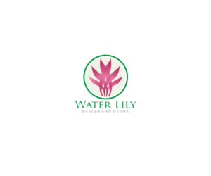 Diseño de Logo por meygekon para Water Lily Design and Decor | Diseño: #15112134