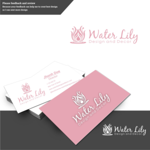 Diseño de Logo por tjahyoahmad™ para Water Lily Design and Decor | Diseño: #15033229