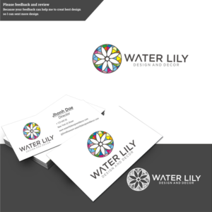 Diseño de Logo por tjahyoahmad™ para Water Lily Design and Decor | Diseño: #15072959