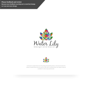Diseño de Logo por tjahyoahmad™ para Water Lily Design and Decor | Diseño: #15072996
