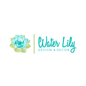 Diseño de Logo por michellefrances para Water Lily Design and Decor | Diseño: #15092188