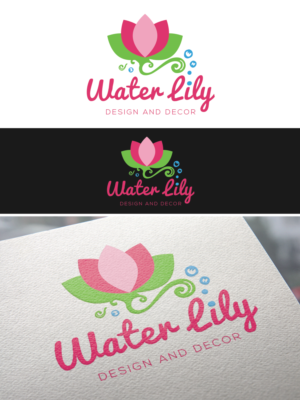 Diseño de Logo por ivo_i_ivanov para Water Lily Design and Decor | Diseño: #15064911