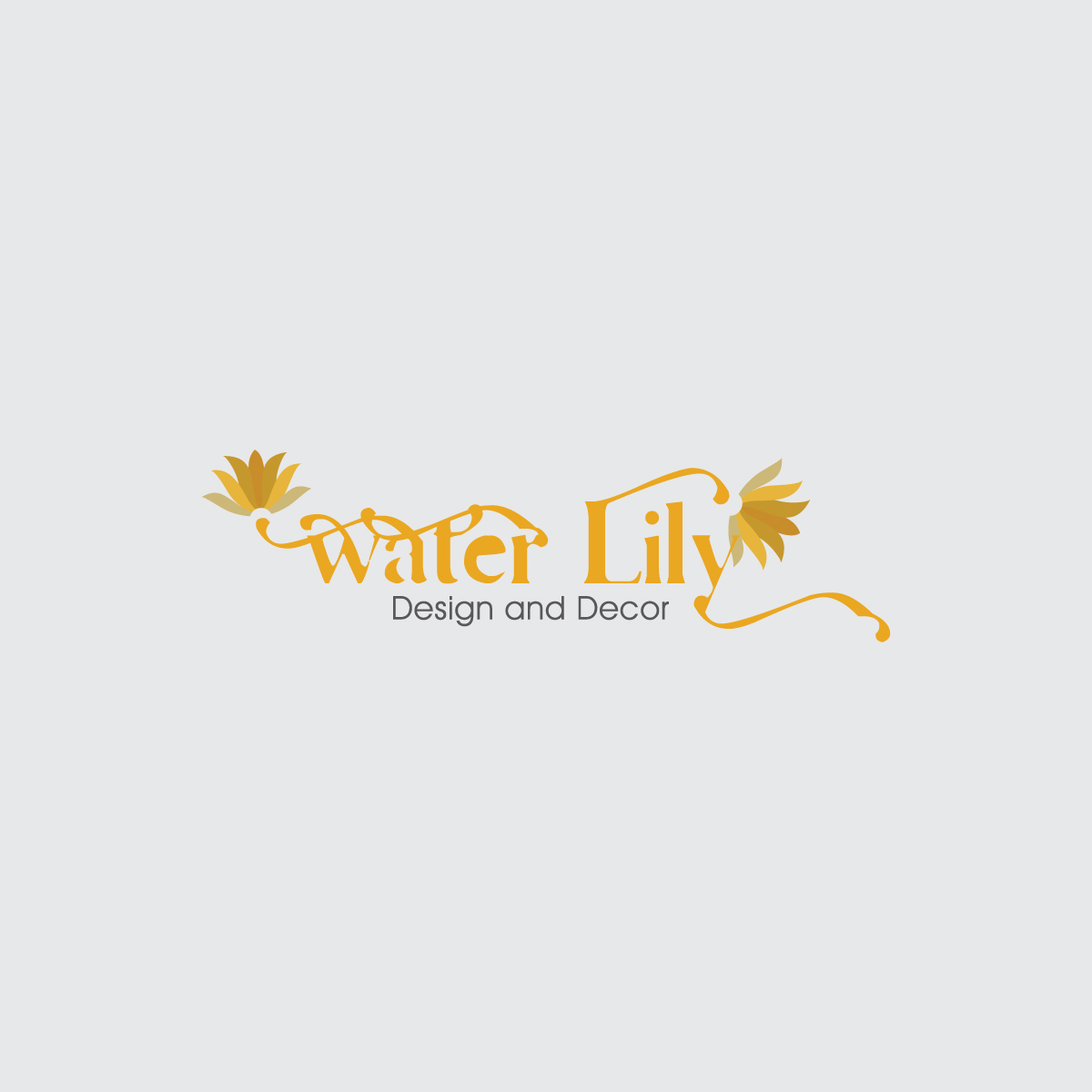 Logo-Design von webeezine für Water Lily Design and Decor | Design #15024329