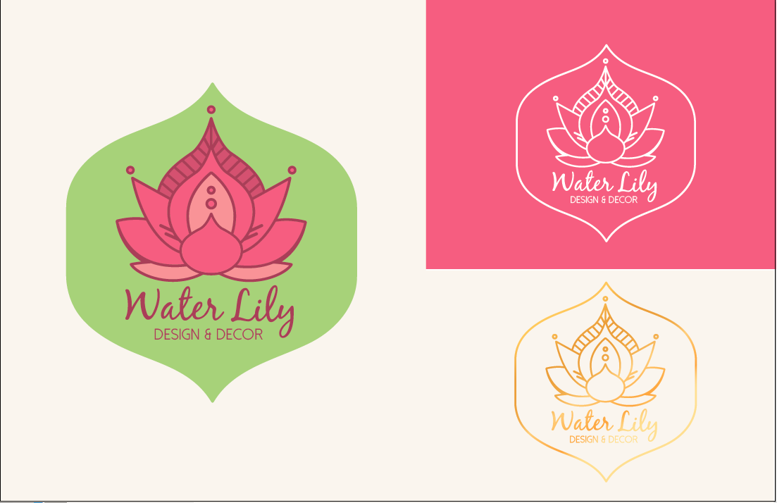 Design de Logo par catiesouth pour Water Lily Design and Decor | Design #15091682