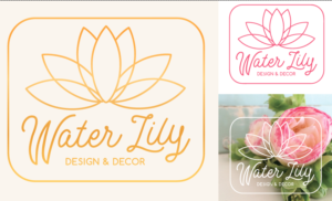 Diseño de Logo por catiesouth para Water Lily Design and Decor | Diseño: #15122064
