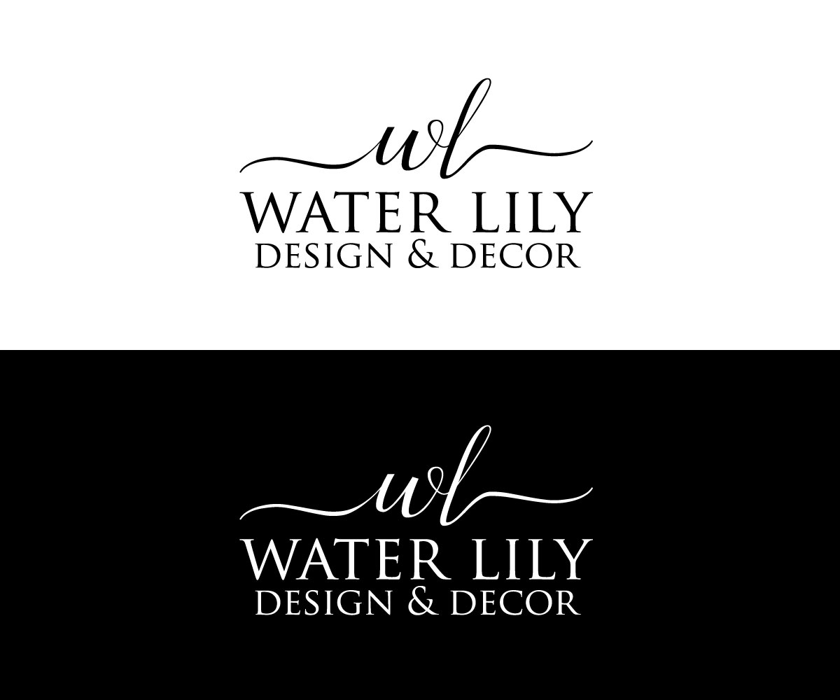 Logo Design by tani_sha321 for Water Lily Design and Decor | Design #15027527