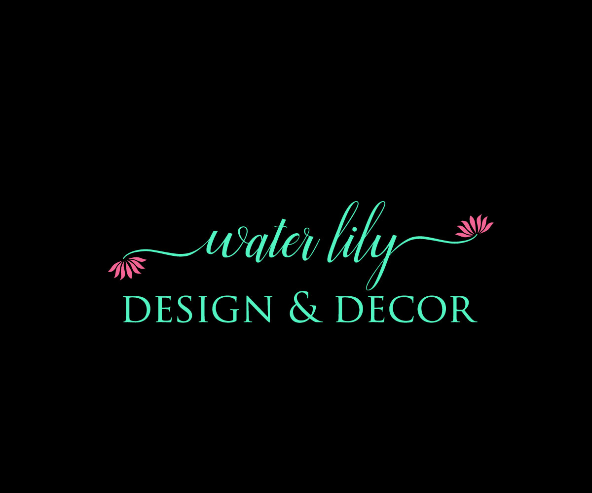 Logo Design by tani_sha321 for Water Lily Design and Decor | Design #15036980