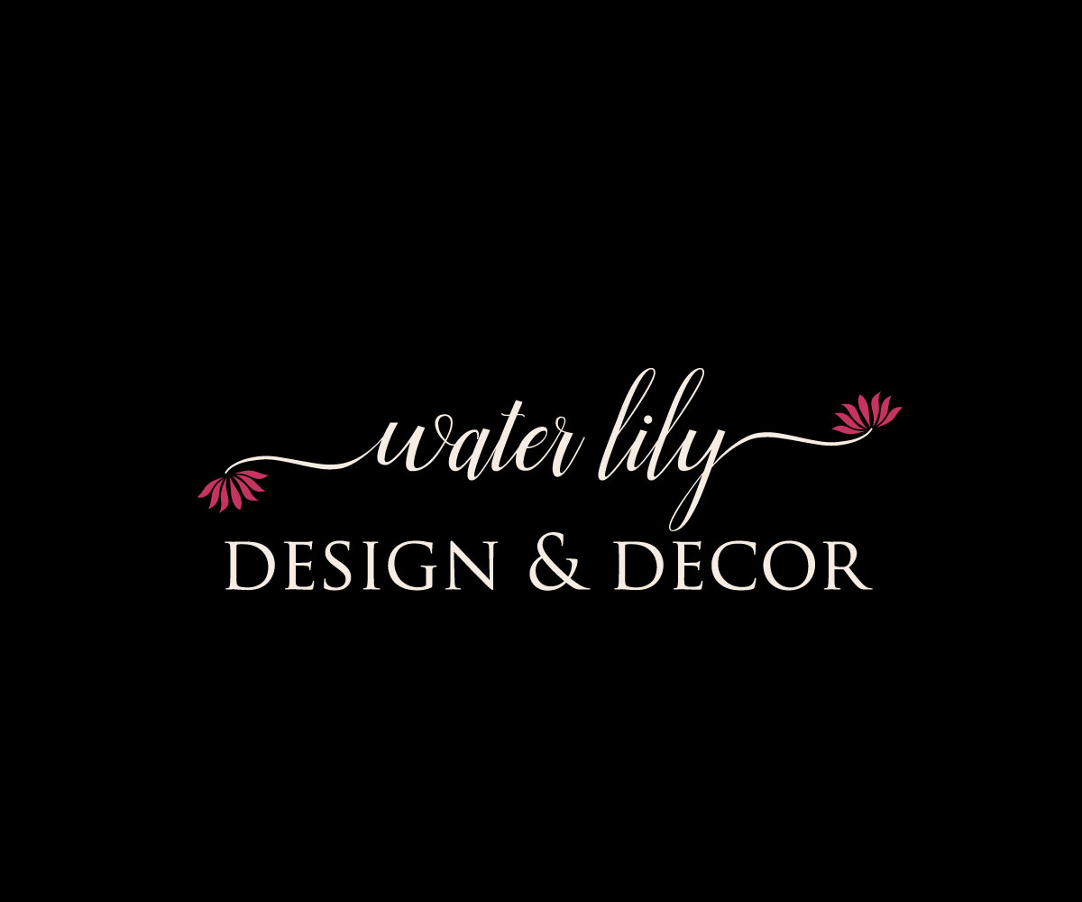 Diseño de Logo por tani_sha321 para Water Lily Design and Decor | Diseño #15036981