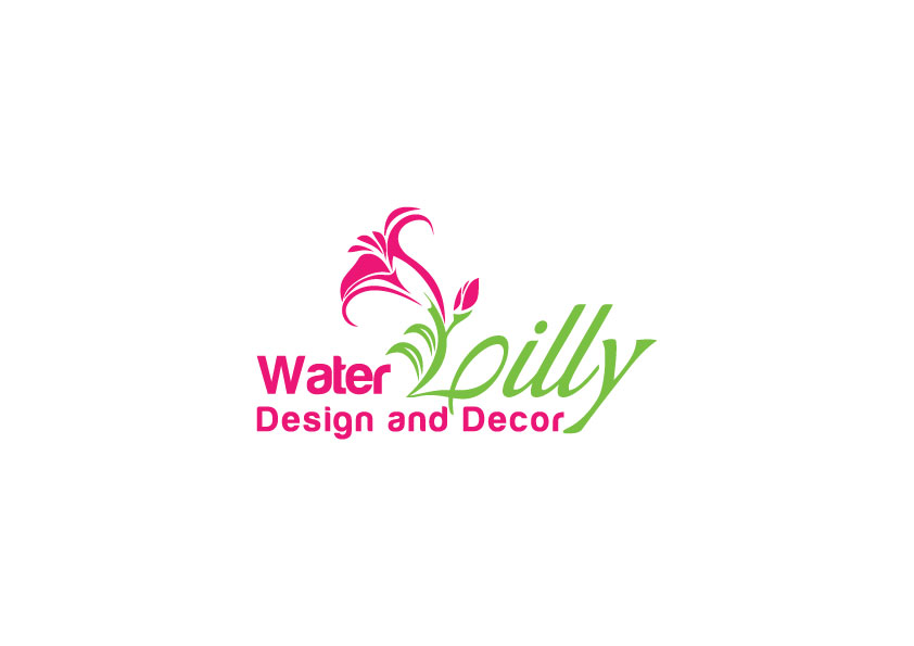 Logo Design by solzar design for Water Lily Design and Decor | Design #15109043