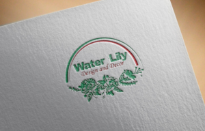 Diseño de Logo por mojibur1993 para Water Lily Design and Decor | Diseño: #15028188
