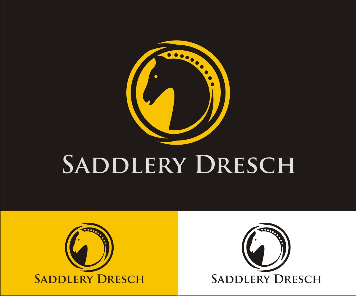 Logo Design by tjahyoahmad™ for Saddlery Dresch | Design #14839145