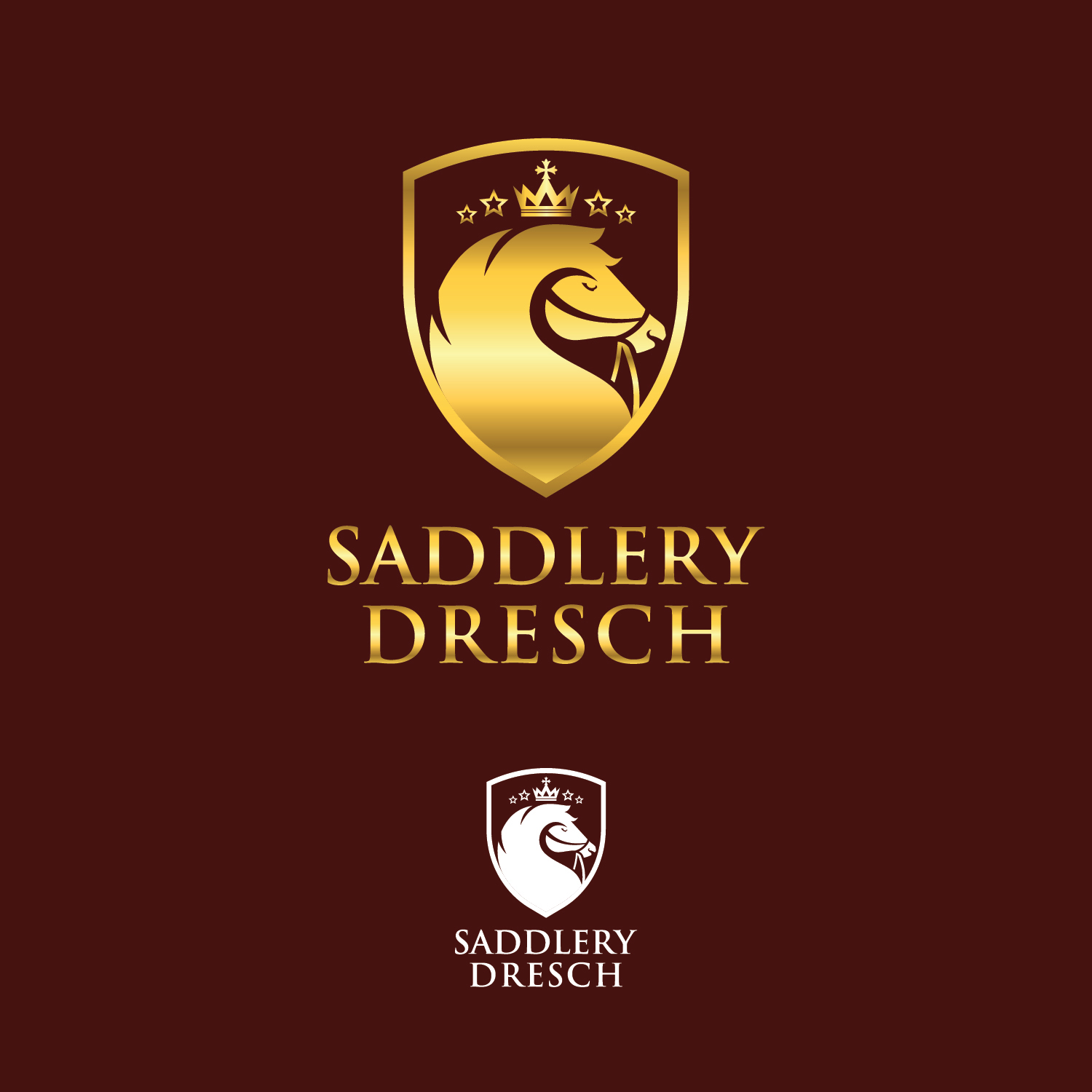 Logo Design by CS_Creatives for Saddlery Dresch | Design #14828347