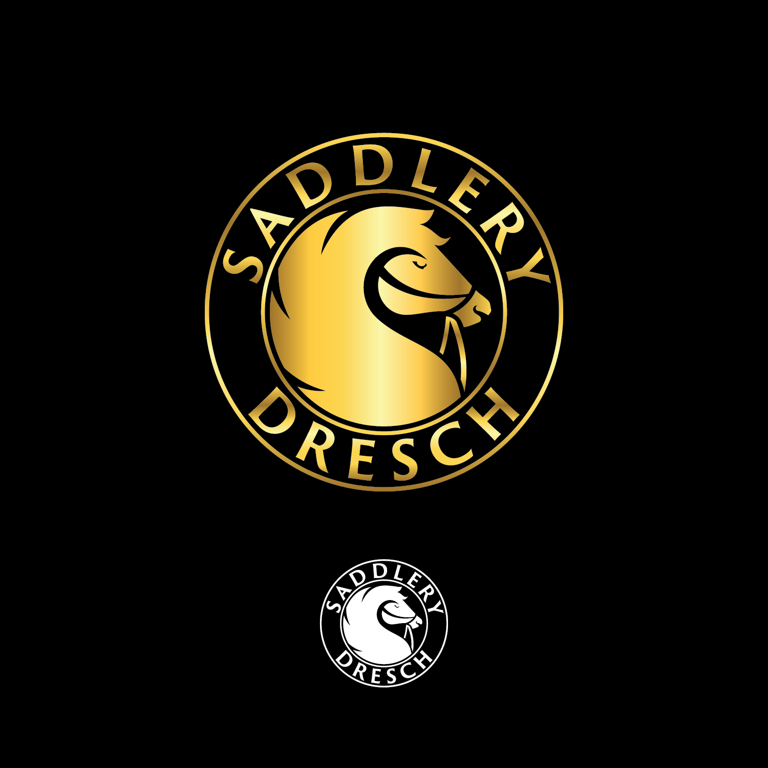 Logo Design by CS_Creatives for Saddlery Dresch | Design #14828350