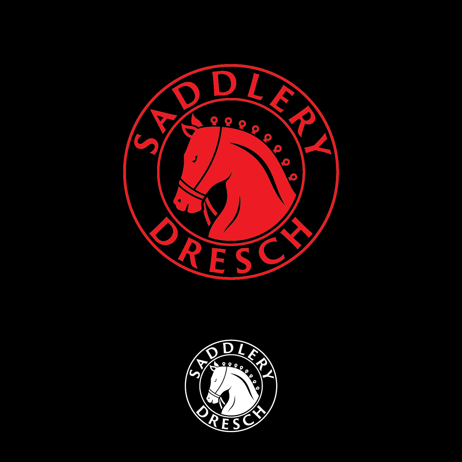 Logo Design by CS_Creatives for Saddlery Dresch | Design #14854365
