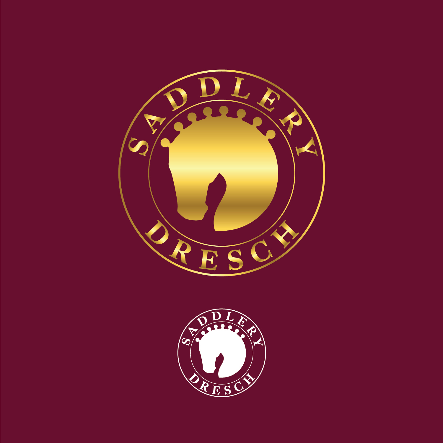Logo Design by CS_Creatives for Saddlery Dresch | Design #14869298