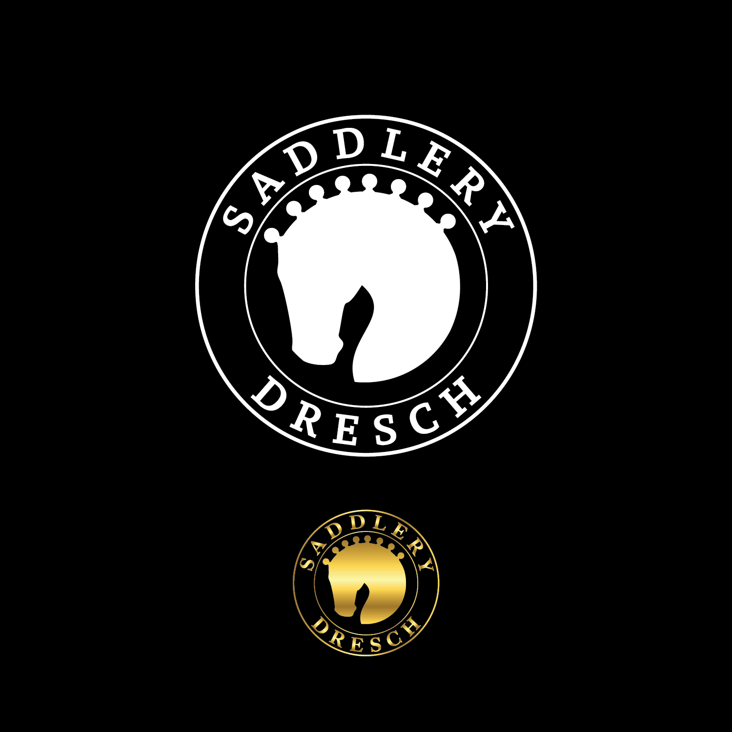 Logo Design by CS_Creatives for Saddlery Dresch | Design #14869303
