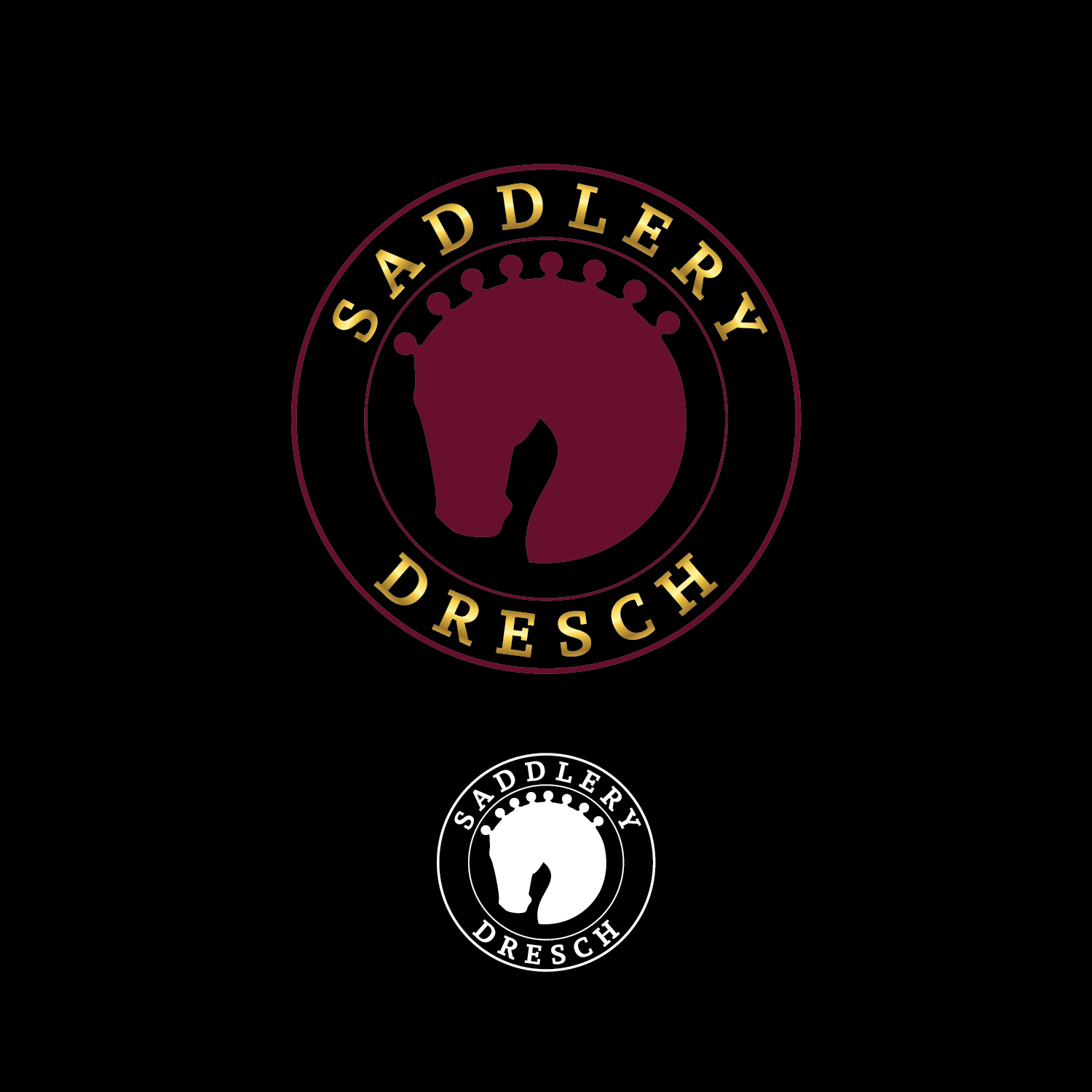 Logo Design by CS_Creatives for Saddlery Dresch | Design #14869314