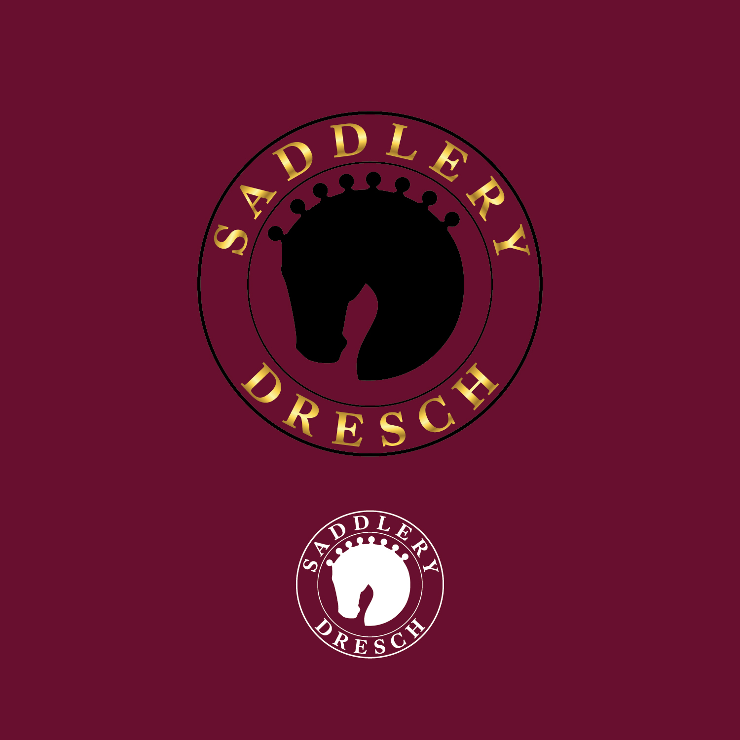 Logo Design by CS_Creatives for Saddlery Dresch | Design #14869318