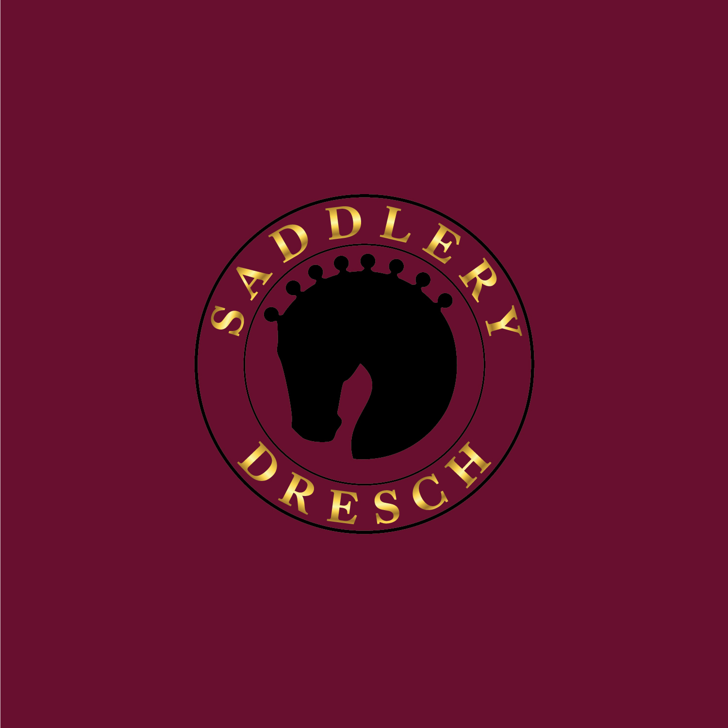 Logo Design by CS_Creatives for Saddlery Dresch | Design #14881615