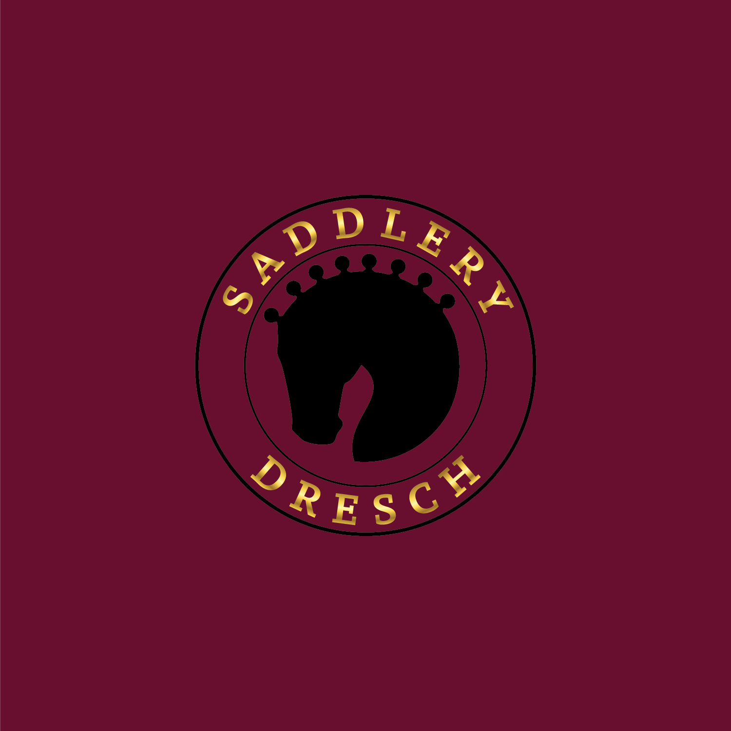 Logo Design by CS_Creatives for Saddlery Dresch | Design #14881629