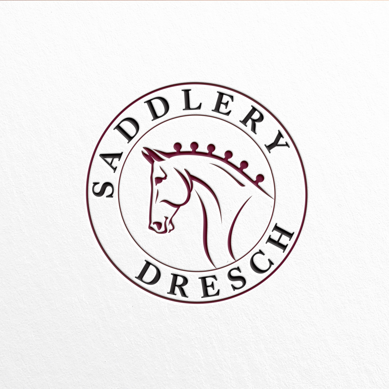 Logo Design by CS_Creatives for Saddlery Dresch | Design #15052097