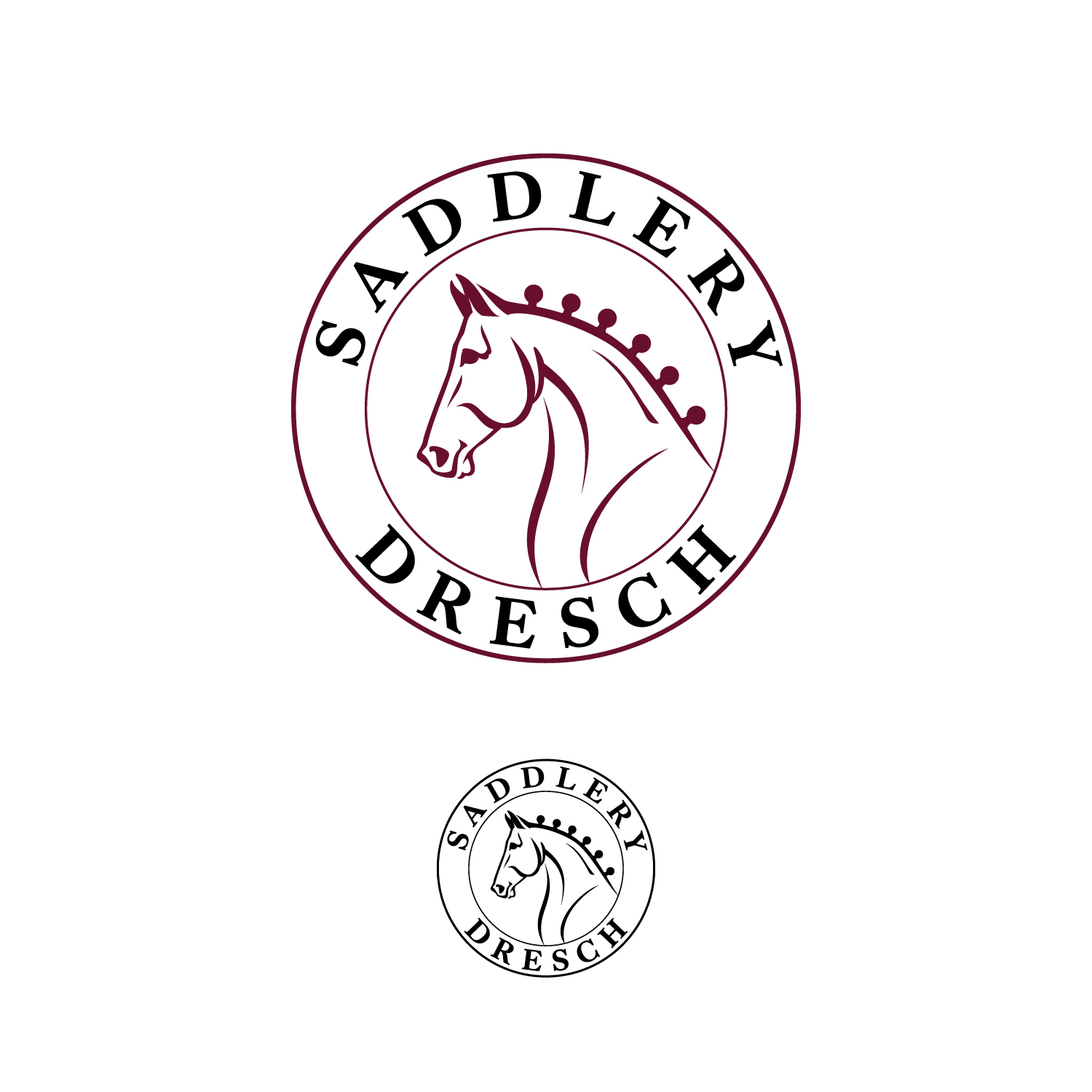 Logo Design by CS_Creatives for Saddlery Dresch | Design #15052147
