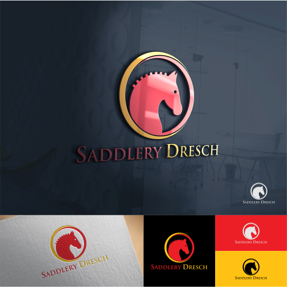 Logo Design by pringlebermudez23 for Saddlery Dresch | Design #14928608